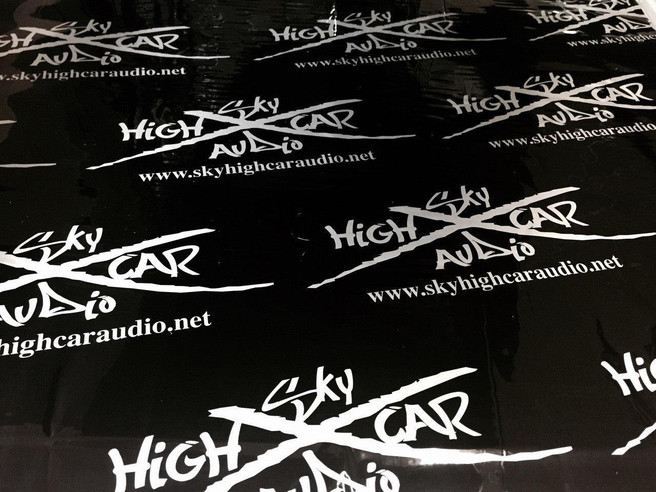 Sky High Car Audio 80Mil Sound Deadener ( Single Sheet )