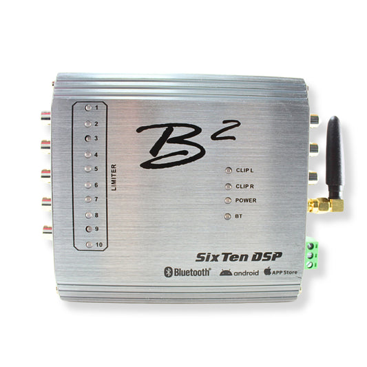 B2 Audio 6 input 10 output Channel DSP Bluetooth with IOS/Android App 96 KHz - 32 Bit.