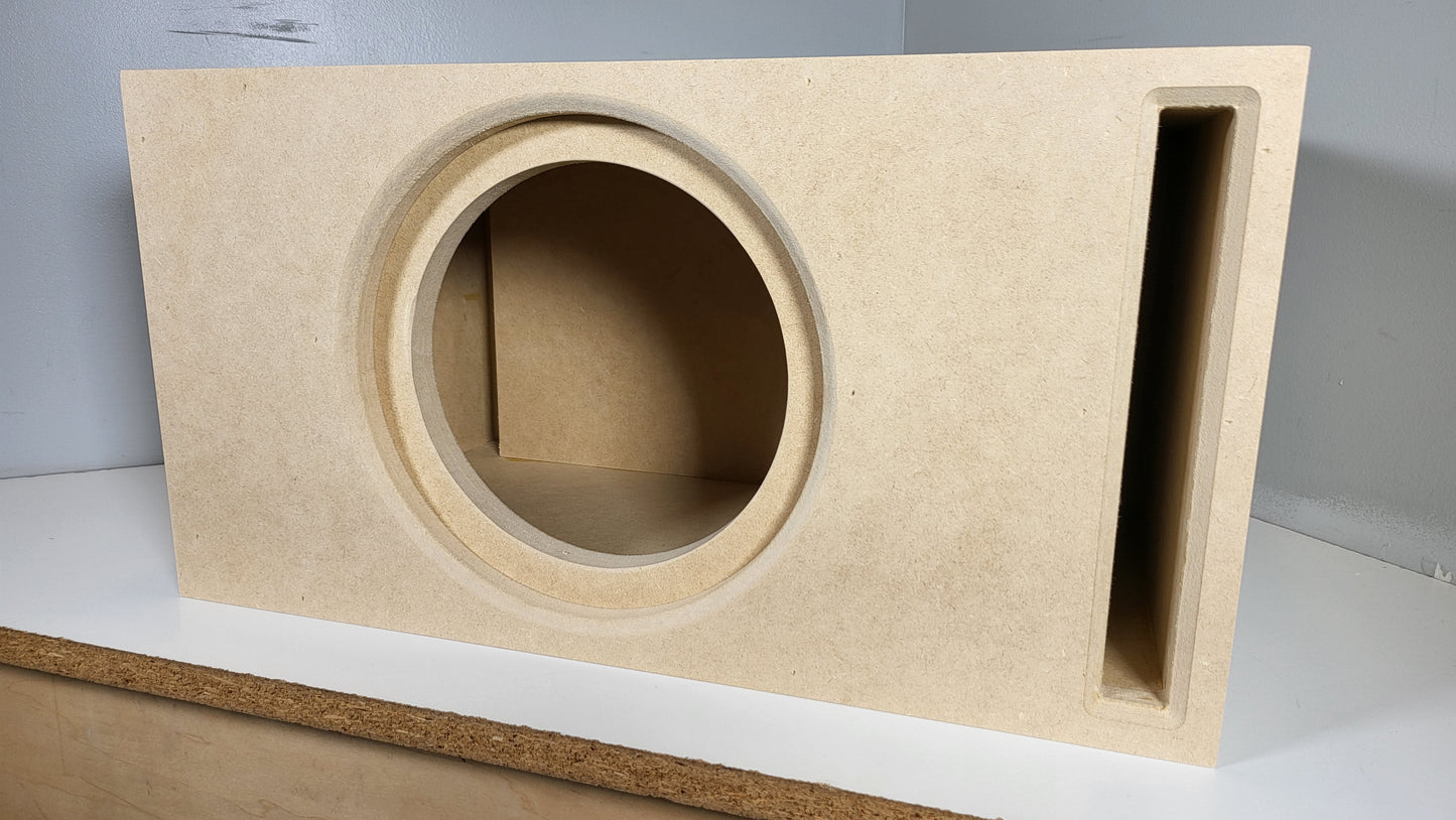TRU SPEC Prefab Single 8" Subwoofer Enclosure Sundown SA.