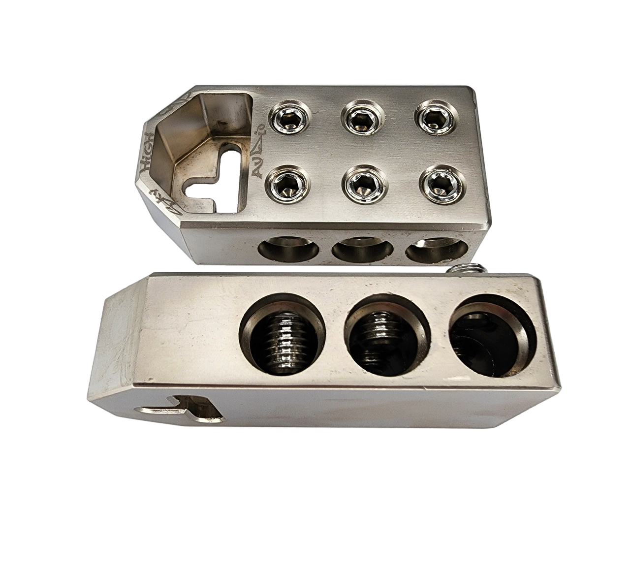 Sky High Car Audio (6) 1/0 Battery Terminals Cast Aluminum