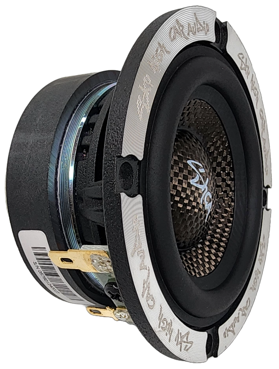 Sky High Car Audio SH-25FE 2.5" Loudspeaker with Carbon Fiber Cone (Pair