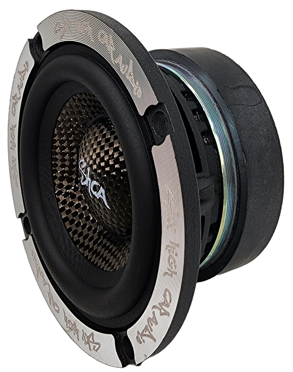 Sky High Car Audio SH-25FE 2.5" Loudspeaker with Carbon Fiber Cone (Pair
