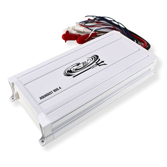B2 Audio Amplifier VATN Aquadust 800W 4CH 2-Ohm Waterproof Marine Power Sport.