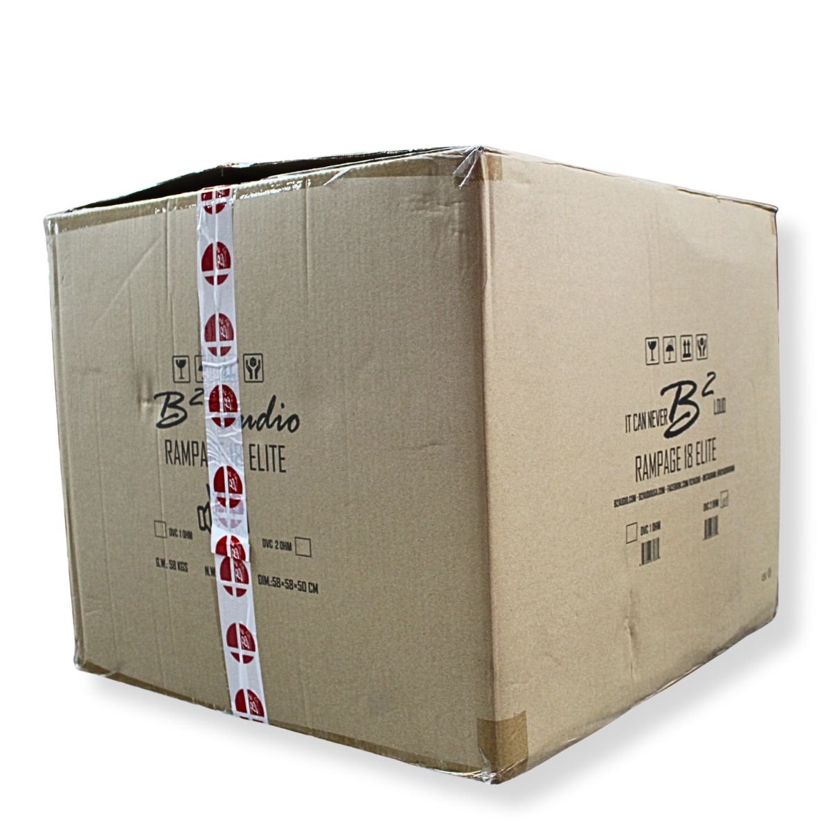 B2 Audio 18" High Excursion Subwoofer RAMPAGE18 D2 5000W RMS.