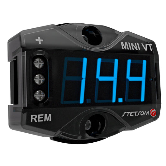 Stetsom Mini Digital Voltmeter | Blue LED Battery Monitor
