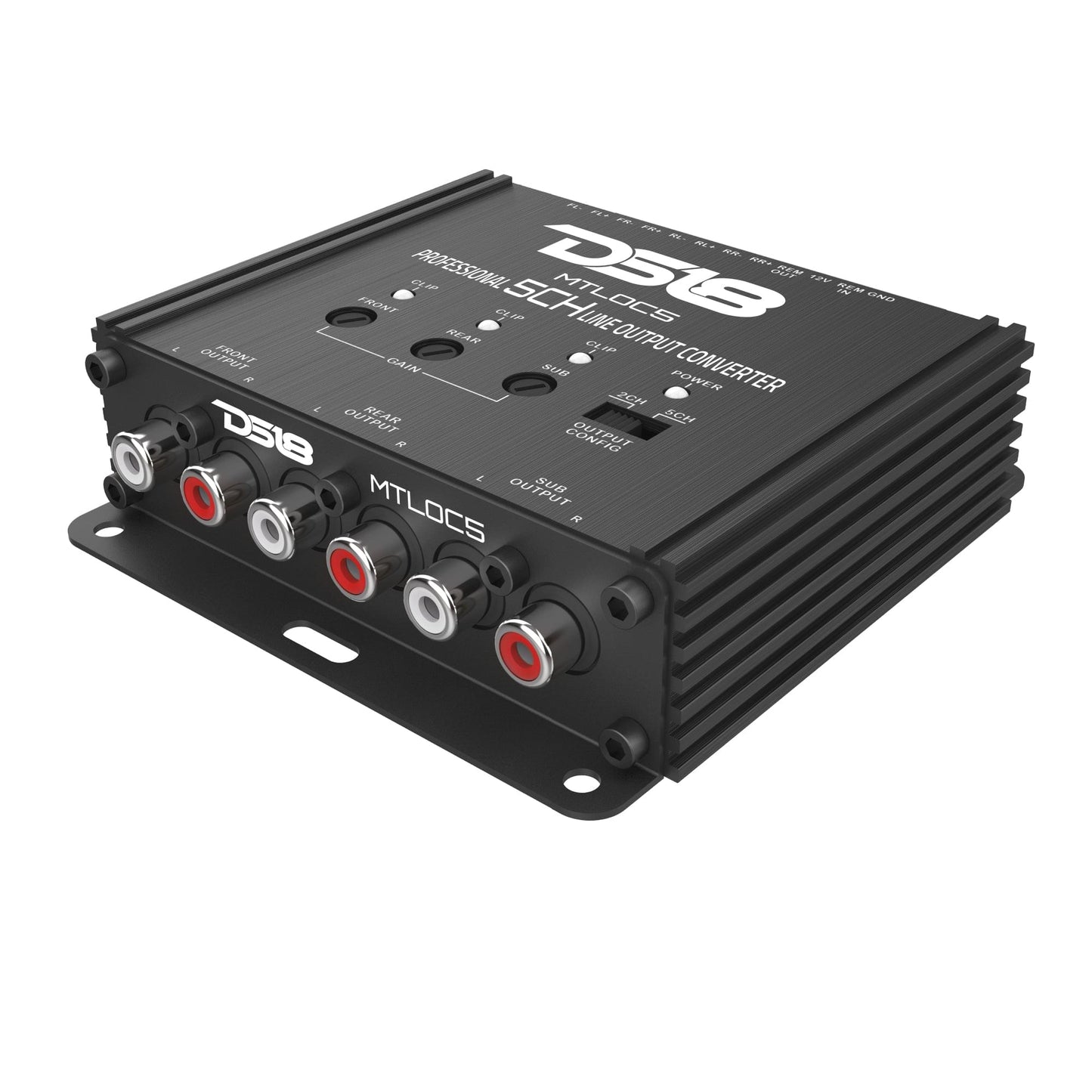 5-Channel High-to-Low Level Line Output Converter with Remote Turn-On - MTLOC5 - product image 4 - AudioSellerz
