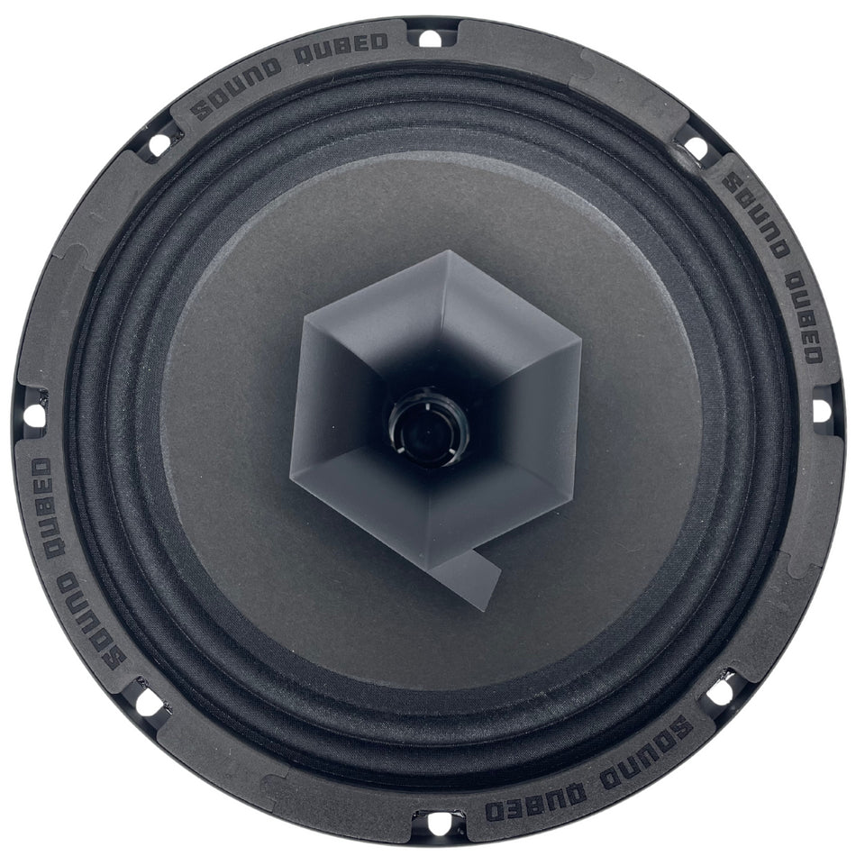 SoundQubed BGS-CX84SL Coaxial Slim Loudspeaker with 1" Compression Driver - Audio Sellerz
