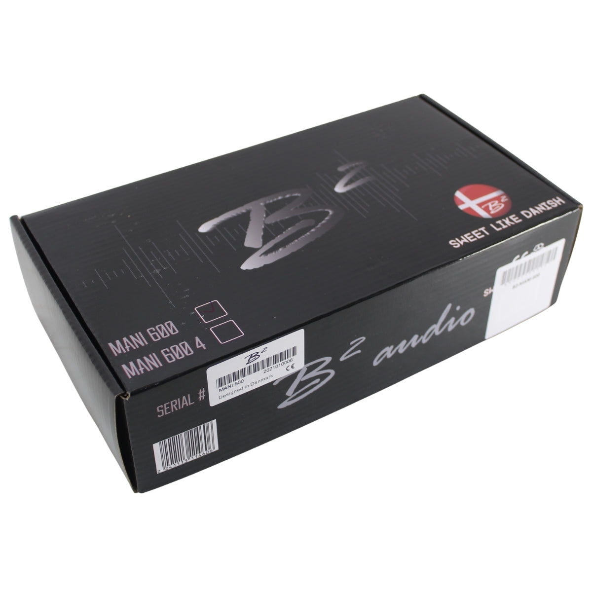 B2 Audio MANI 600 Watt 1-Ohm Car Audio Class-D Compact Mono Bass Amplifier.