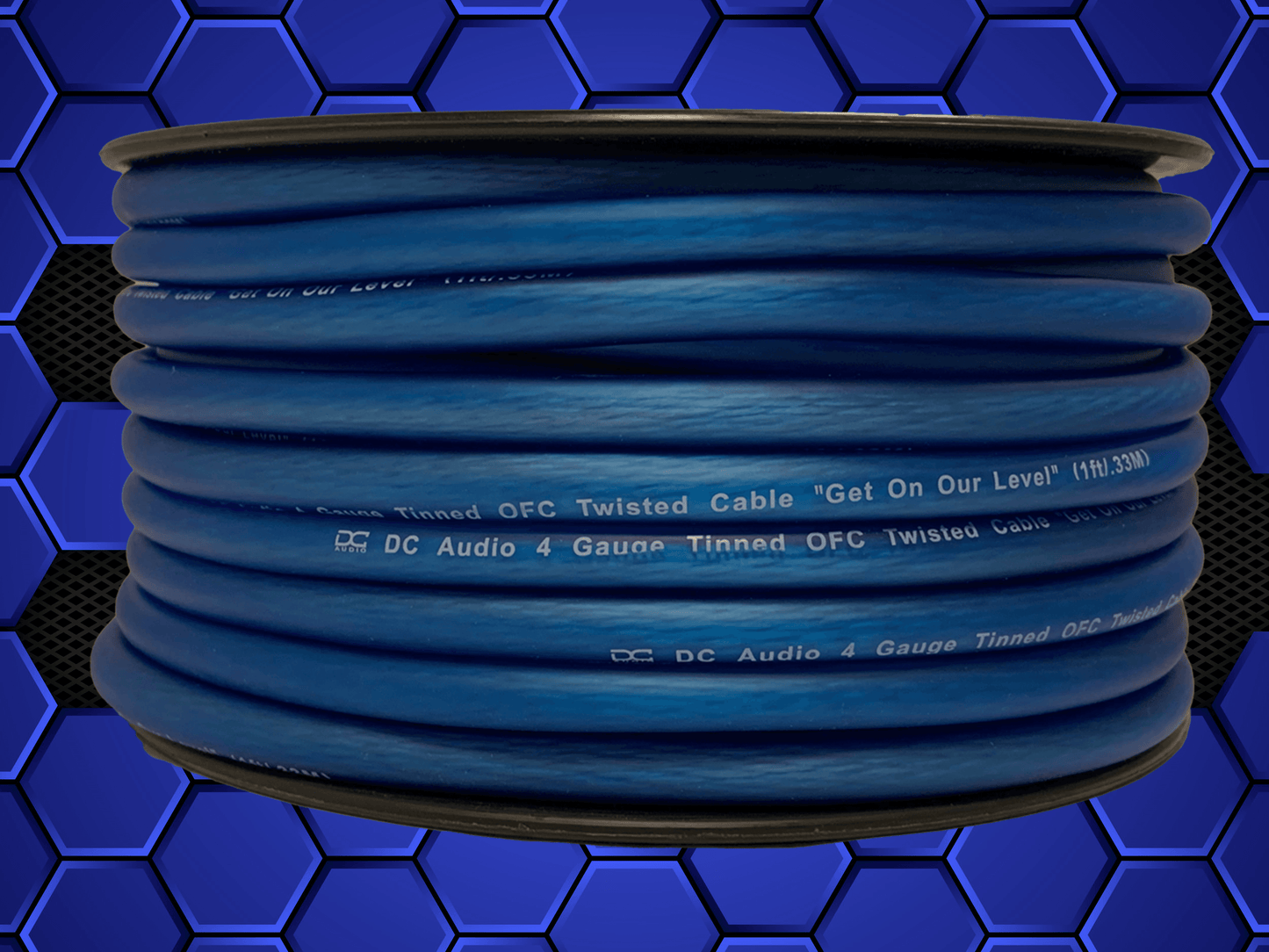 DC Audio 4 AWG Tinned OFC Power / Ground Cable.