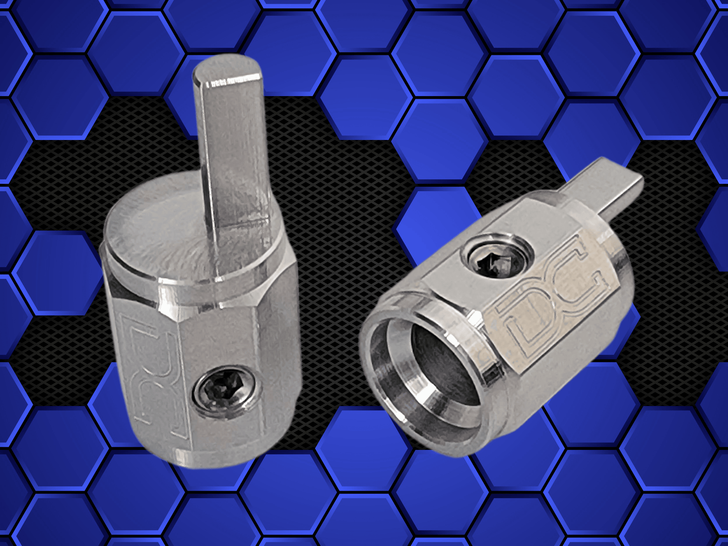"OCT 4/8 WR" Octo Series 4awg to 8awg Wire Reducers for Amplifiers Aluminum.