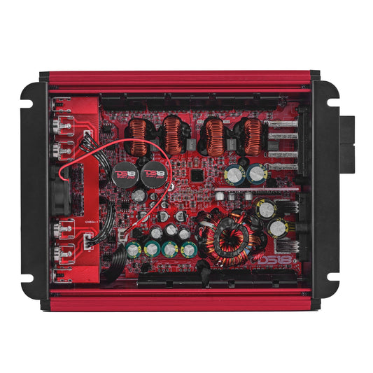 FRP Compact 4-Channel Full-Range Class-D Amplifier | 1200W RMS.