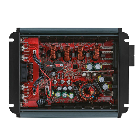 FRP Compact 4-Channel Full-Range Class-D Amplifier | 1200W RMS.