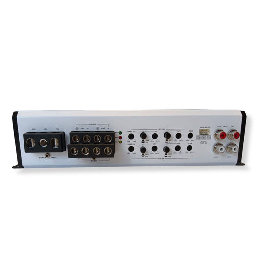 B2 Audio RAVE Series 800 Watt RMS 1 Ohms 4 Channel Class-D Car Audio Amplifier.