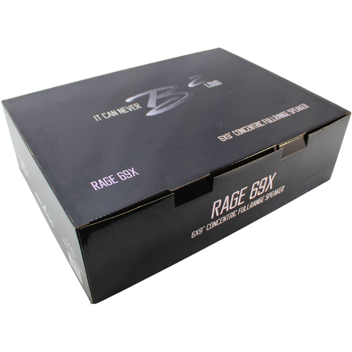 B2 Audio RAGE Series Pair of 6x9" 4-Ohm 100 Watt RMS Coaxial Mid To High End Speakers RAGE69X