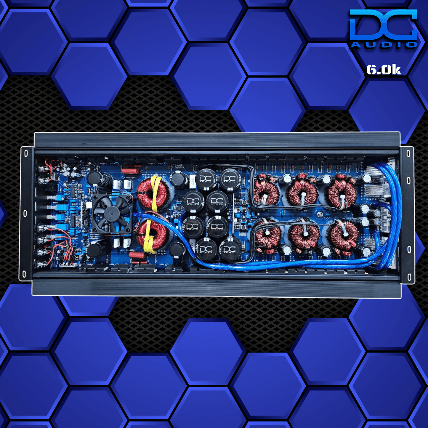 6.0k 6000 watt Mono Block Amplifier.