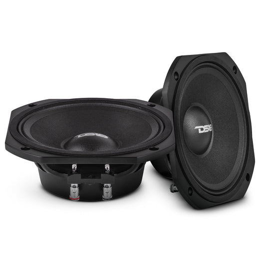 PRO 6.5” Slim Professional Mid-Range Speaker With Neodymium Magnet 180 Watts Rms 8-Ohm - Recommended for Dome and Diffuser Horn (LA).