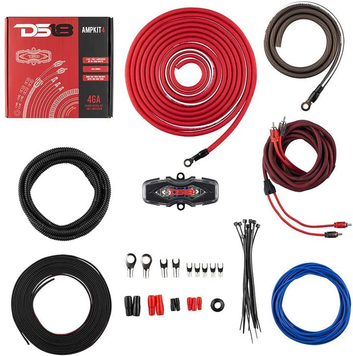 DS18 2012-2021 RAM 2500 Crew and Quad Cab Front and Back Doors Speakers Better Upgrade/Replacement Package 1600 Watts.