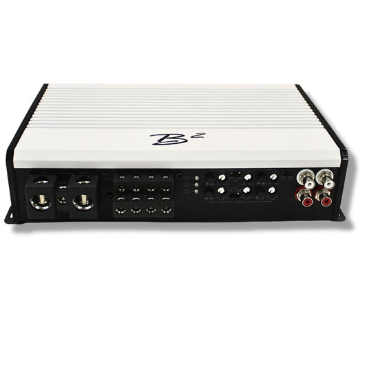 B2 Audio RAGE 4-Channel 1200 Watt 2-Ohm Class D Full Range Amplifier.