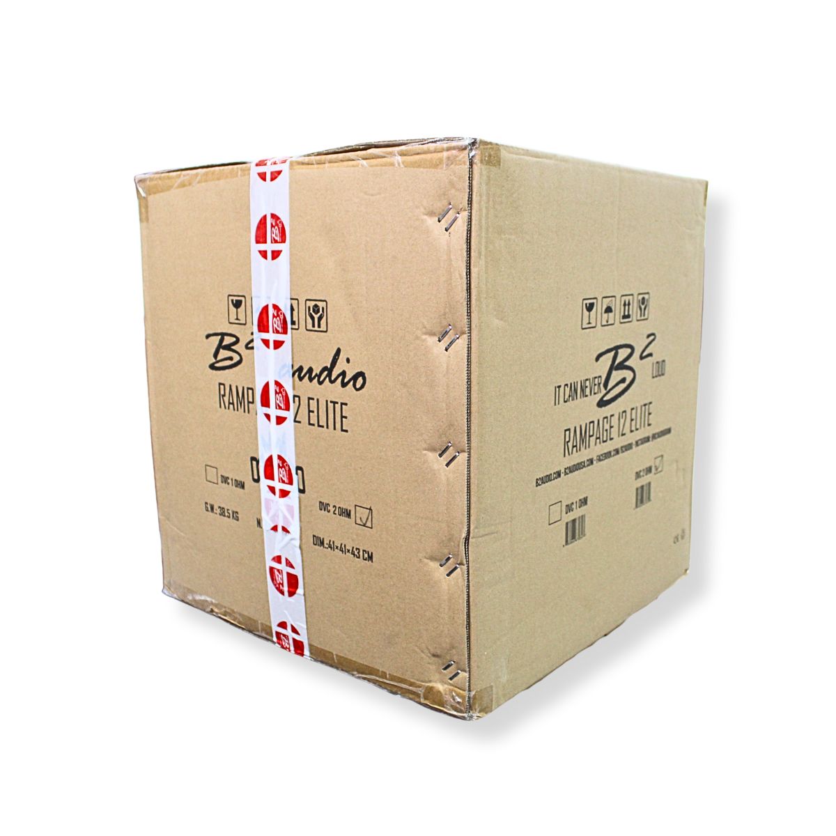 B2 Audio 12" High Excursion Subwoofer RAMPAGE12 D1 5000W RMS.