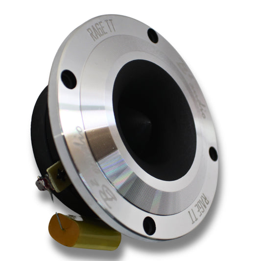 B2 Audio RAGE Series Pair of 1" 4-Ohm 30 Watt RMS Tweeters, OD 3.92" RAGE TT.