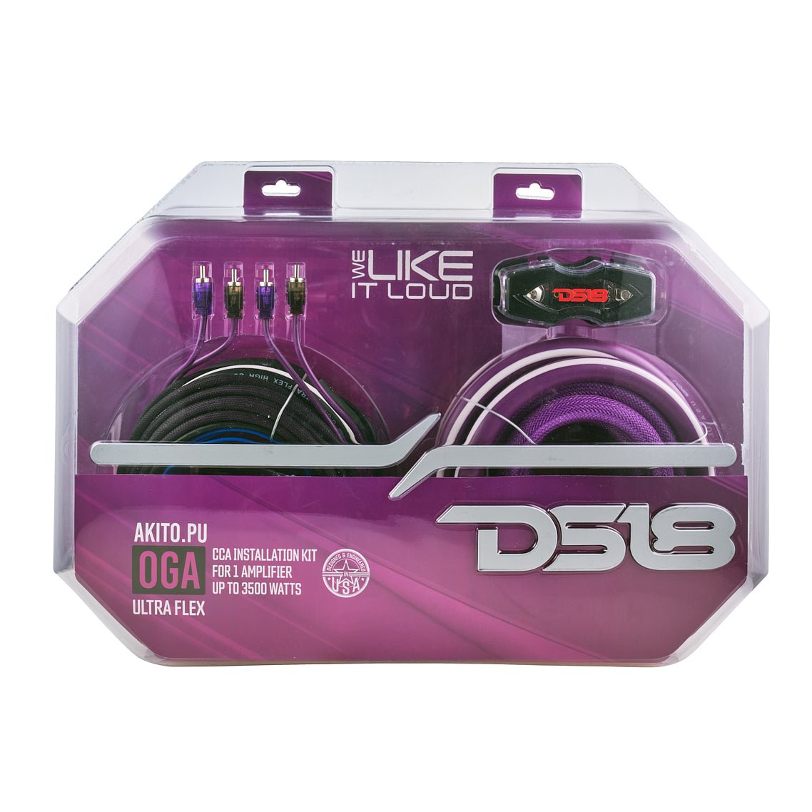 0-GA Amplifier Installation Wiring Kit - Purple - AKIT0.PU - product image 6 - AudioSellerz