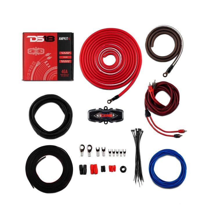 DS18 2008-2019 Honda Accord Front and Back Doors Speakers Best Upgrade/Replacement Package 1800 Watts.
