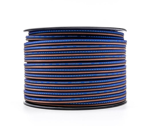 American Bass 14 Gauge Mega Flex Speaker Wire 200ft Roll - Sold by Audio Sellerz