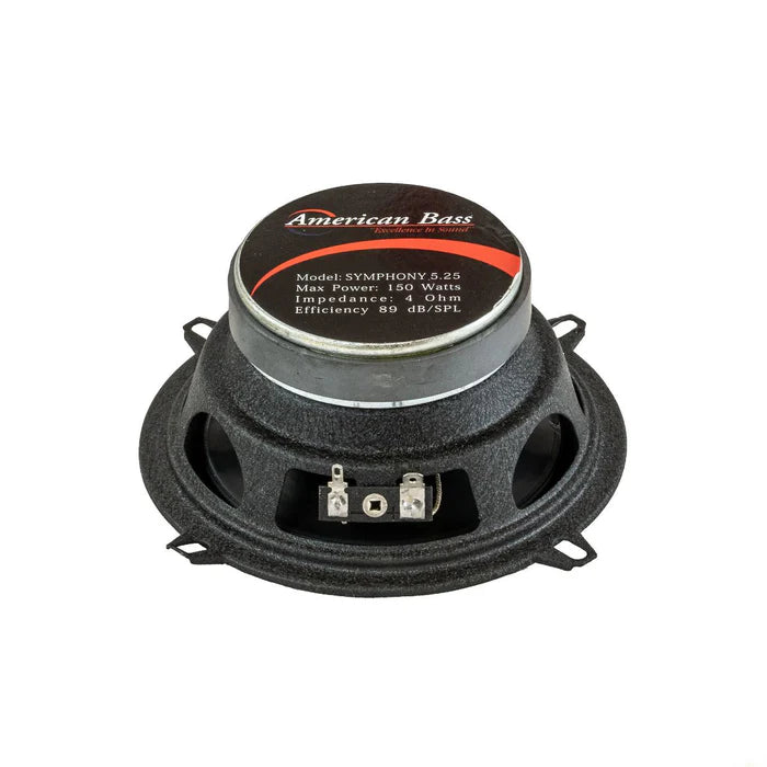 American Bass Symphony 5.25" Full Range Speakers Pair - Sold by Audio Sellerz
