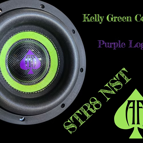 Audio Ace STR8 NST 8” Subwoofer with Dyeable Cone – 1000W RMS - Sold by Audio Sellerz
