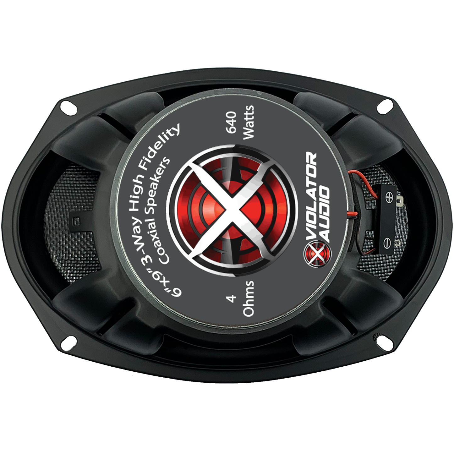 Violator Audio VA-693 6"x9" Coaxial Speakers (pair).