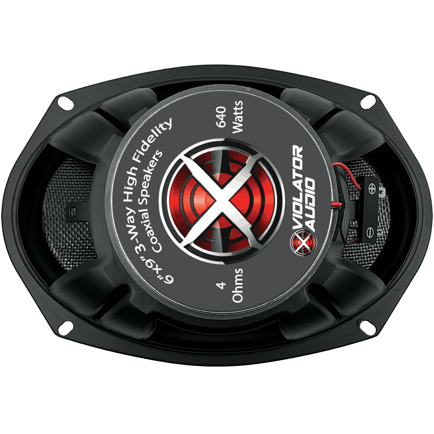 Violator Audio VA-693 6"x9" Coaxial Speakers (pair).