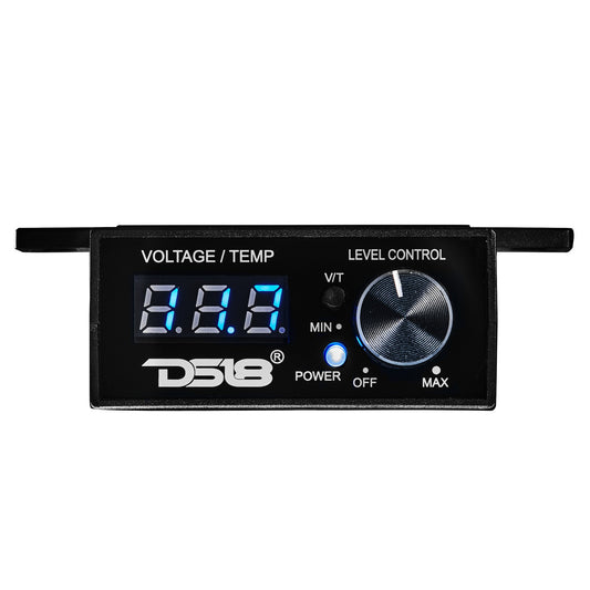 Bass knob With Volt Meter and Temperature Display.