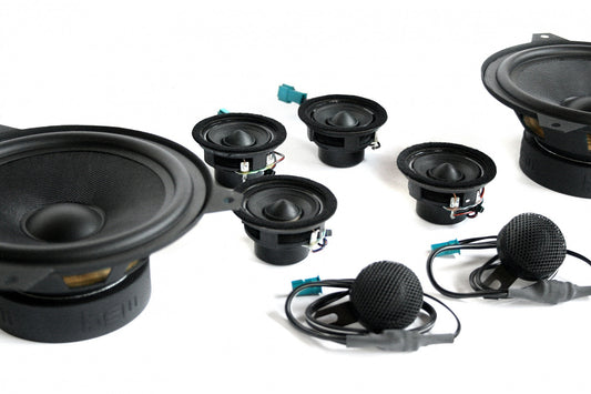 Bavsound Stage One Speaker Upgrade for E46 Wagon with Harman Kardon.