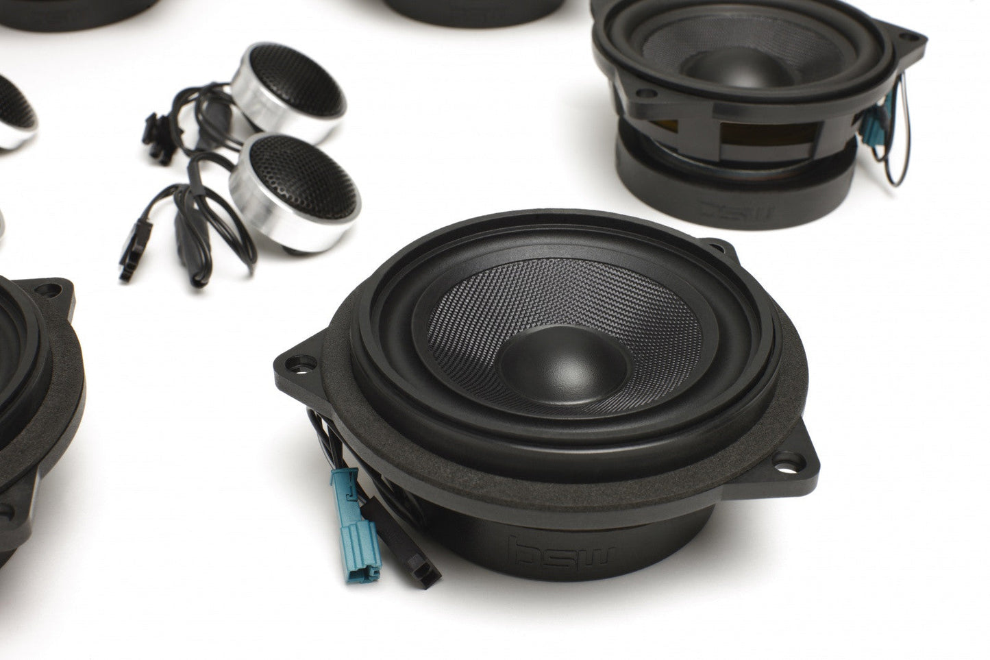 Stage One BMW Speaker Upgrade for E63 Coupe with Premium Top Hi-Fi.