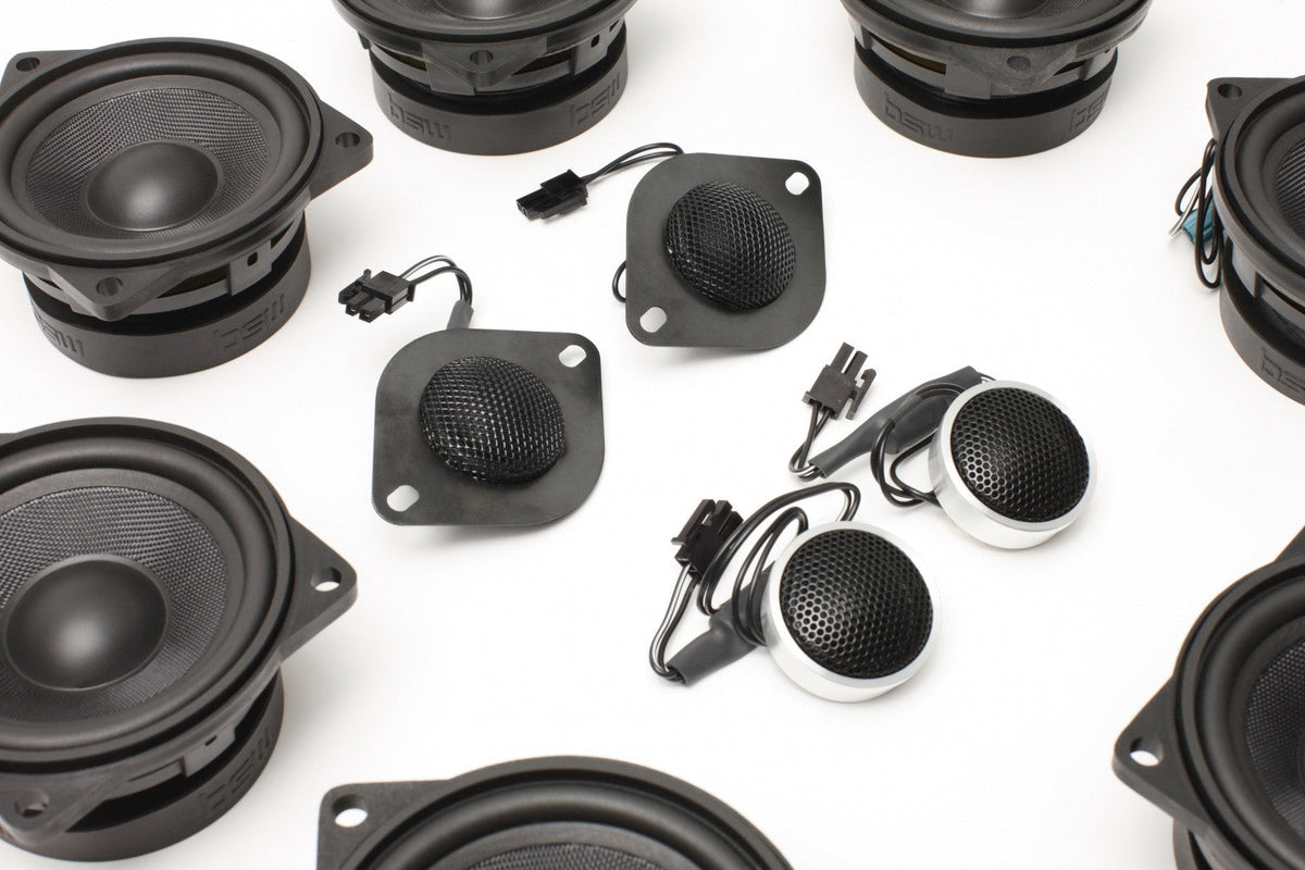 Stage One BMW Speaker Upgrade for E65/E66 Sedan Premium Top Hi-Fi - (No Install Video).