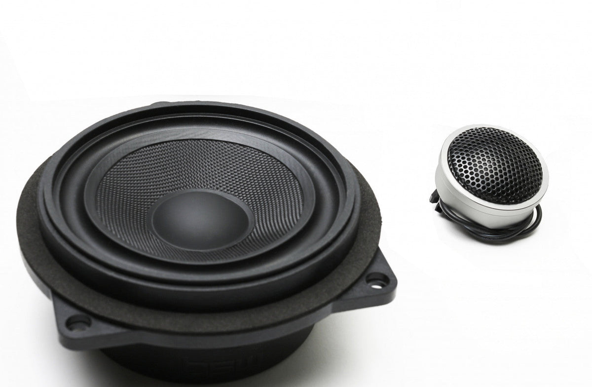 Stage One BMW Speaker Upgrade for E88 Convertible with Standard Hi-Fi/Premium Top Hi-Fi.