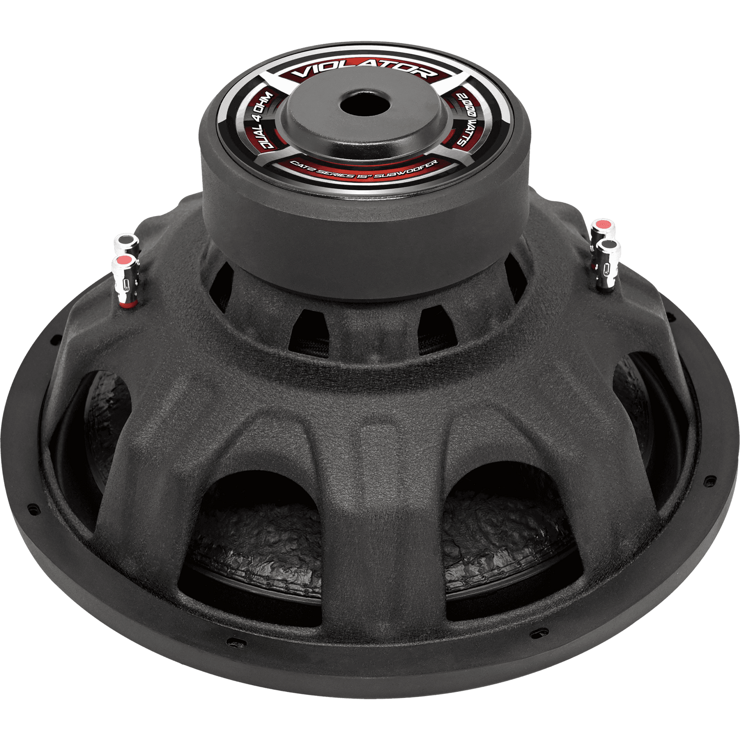 Violator Audio CATegory 2 Series 15" Subwoofer Dual 4 Ohm.