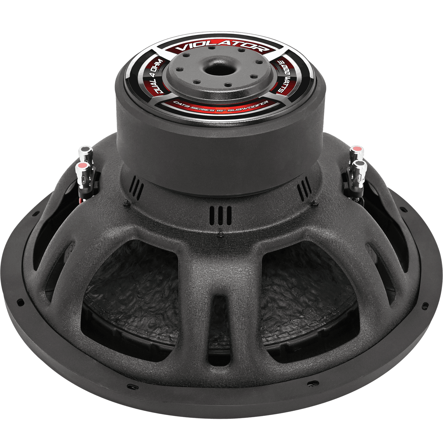 Violator Audio CATegory 3 Series 15" Subwoofer Dual 4 Ohm.