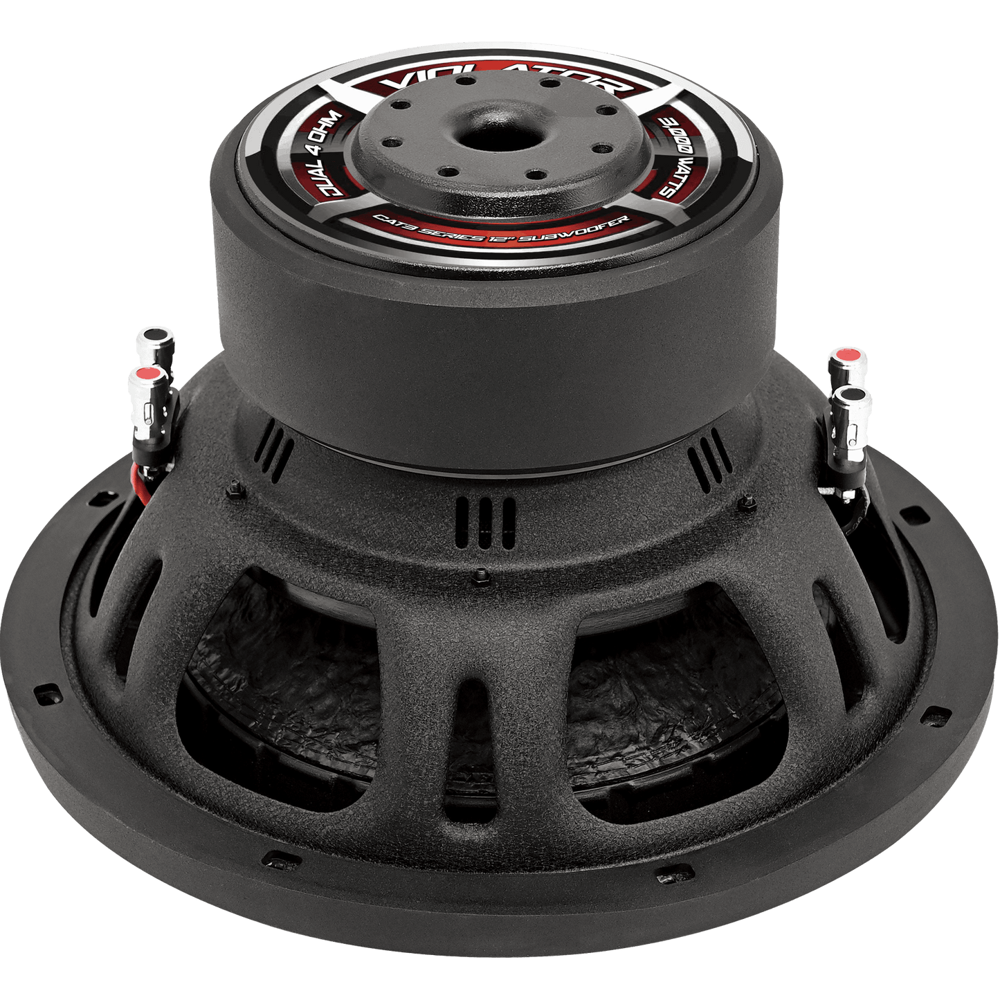 Violator Audio CATegory 3 Series 12" Subwoofer Dual 4 Ohm.