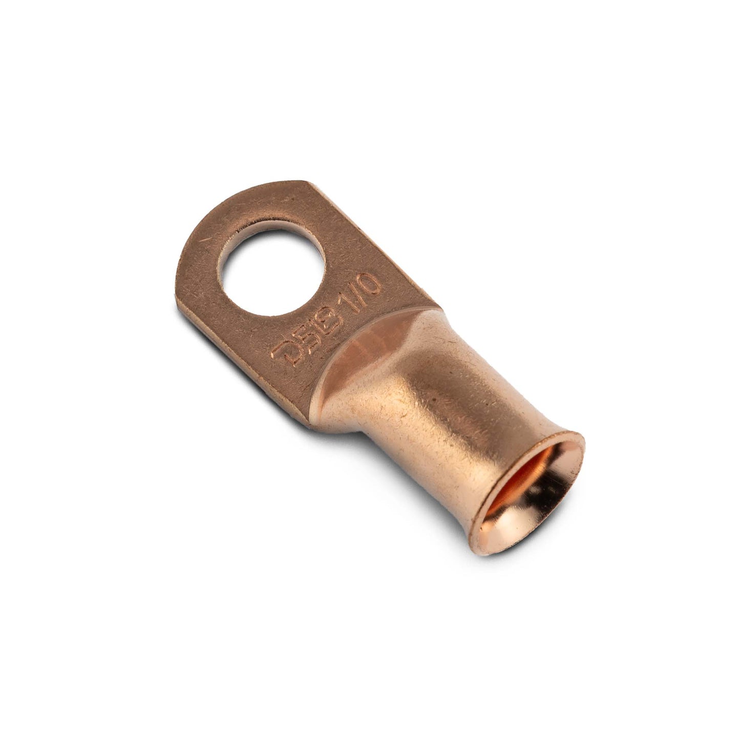 1/0-Ga Copper Ring Terminals Pack of 10.
