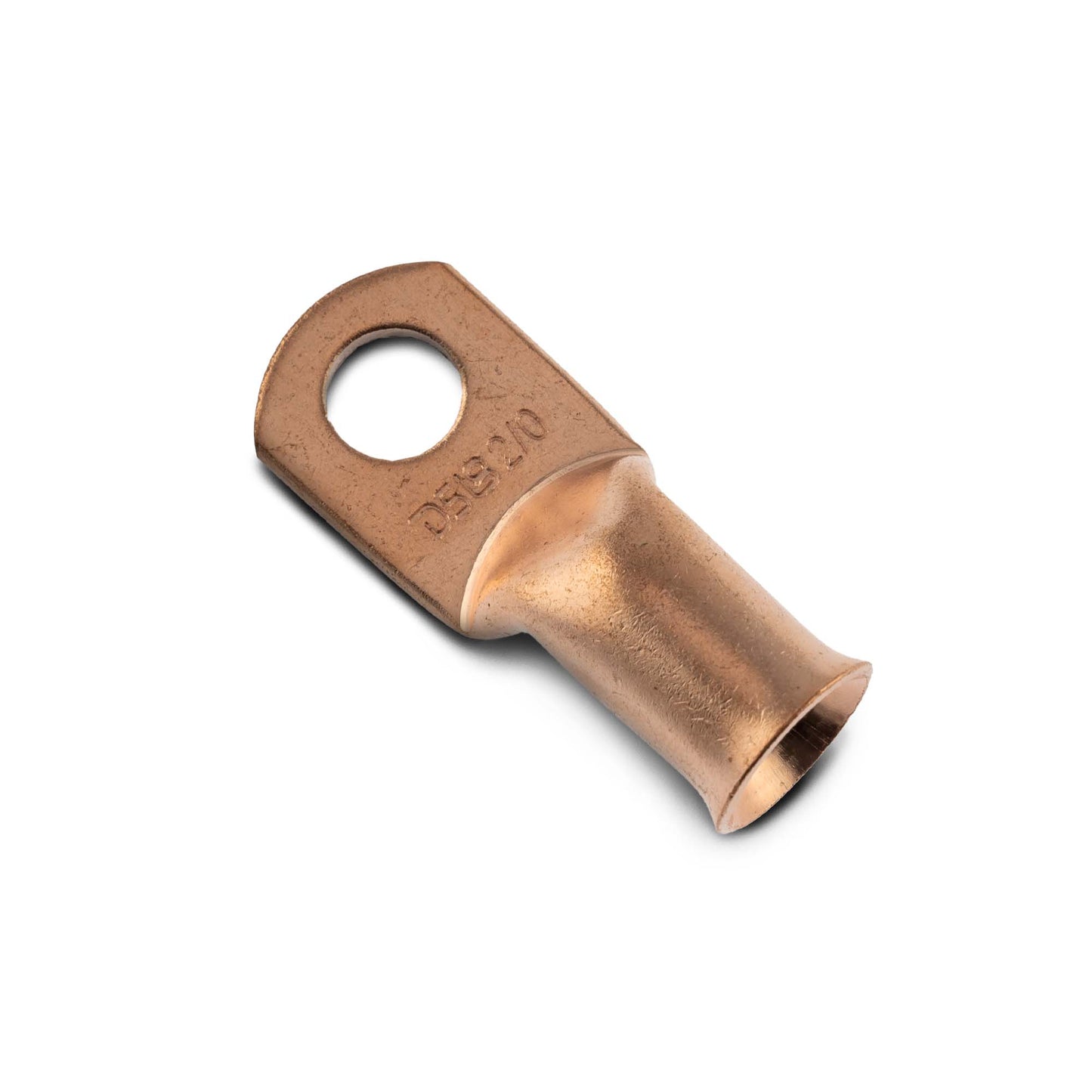 2/0-Ga Copper Ring Terminals Pack of 10.