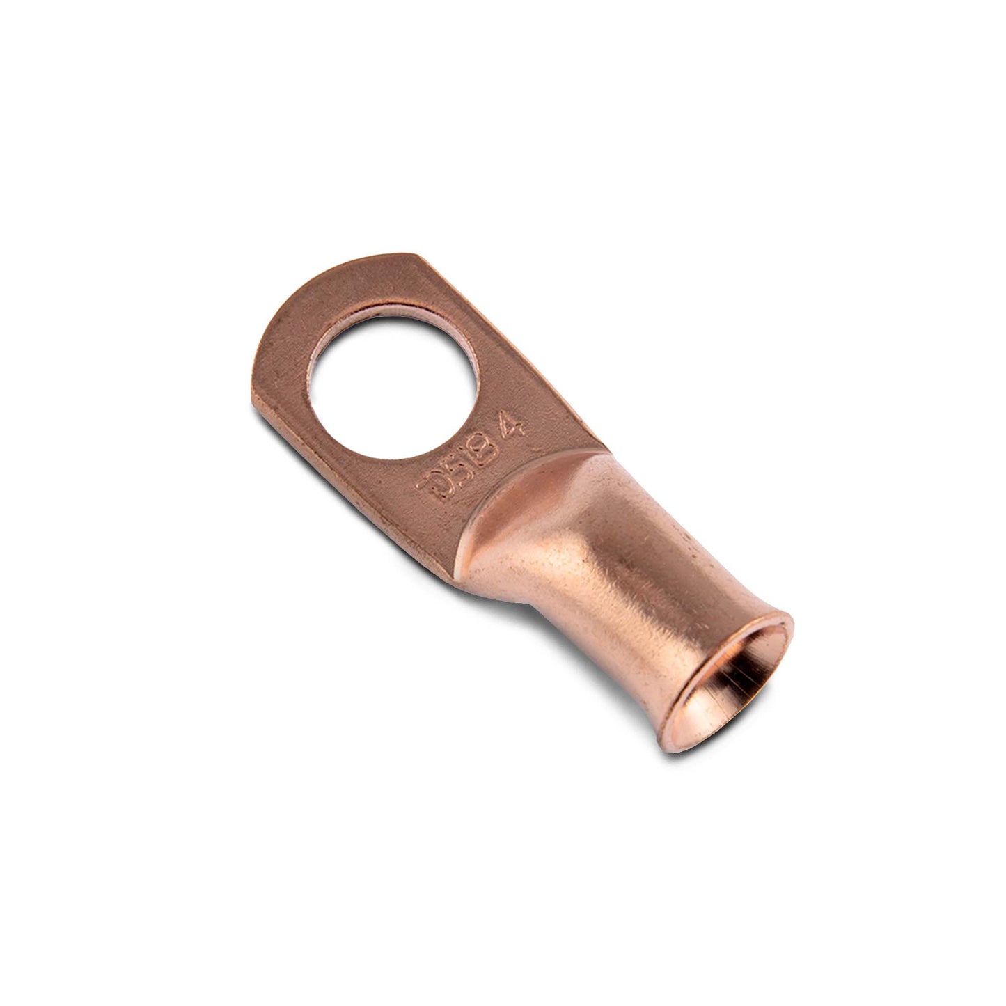 6-Ga Copper Ring Terminals Pack of 10.