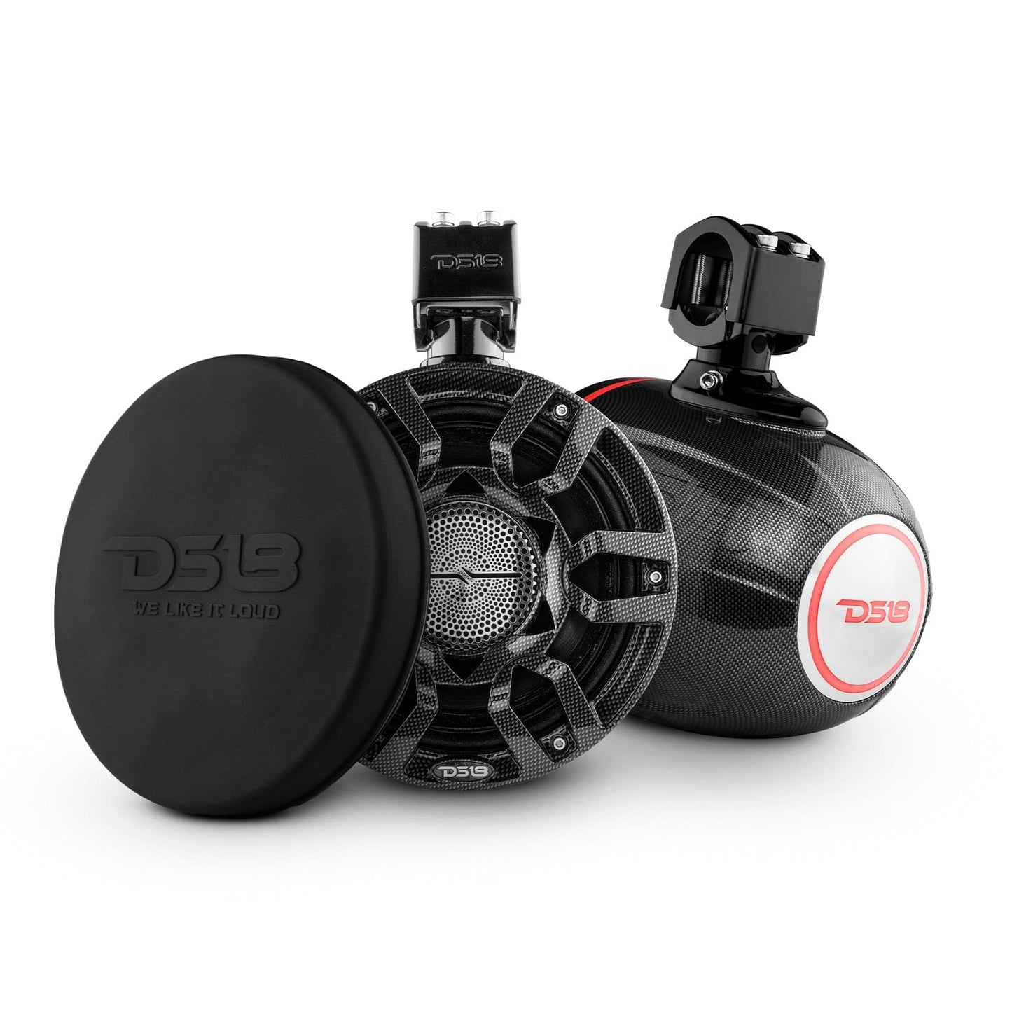 NXL 8" Compact Wakeboard Tower Speakers with Hybrid Mid-Range - Black - NXL-X8PRO/BK - product image 4 - AudioSellerz