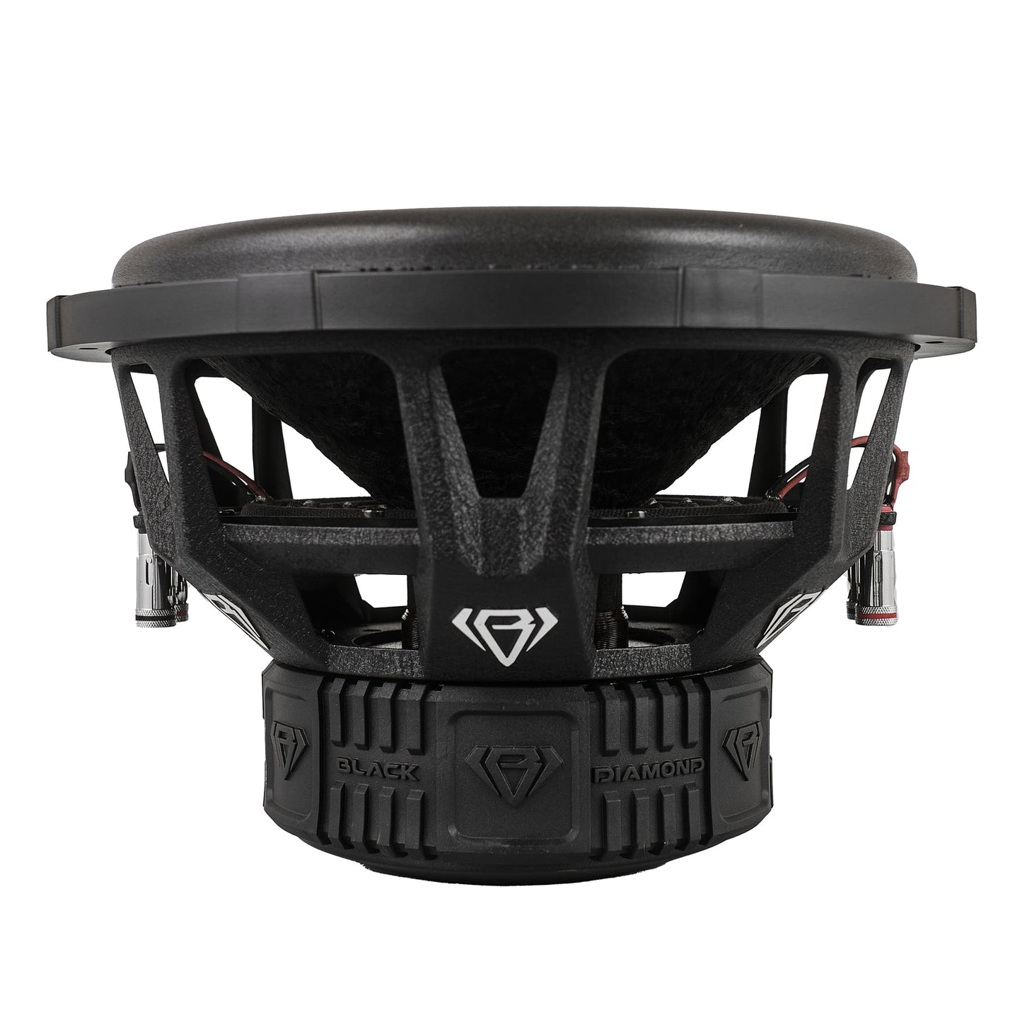 Black Diamond 12” Dual 3” Voice Coil Subwoofer with Aluminum Basket | - Black - DIA-T12.4D - product image 4 - AudioSellerz