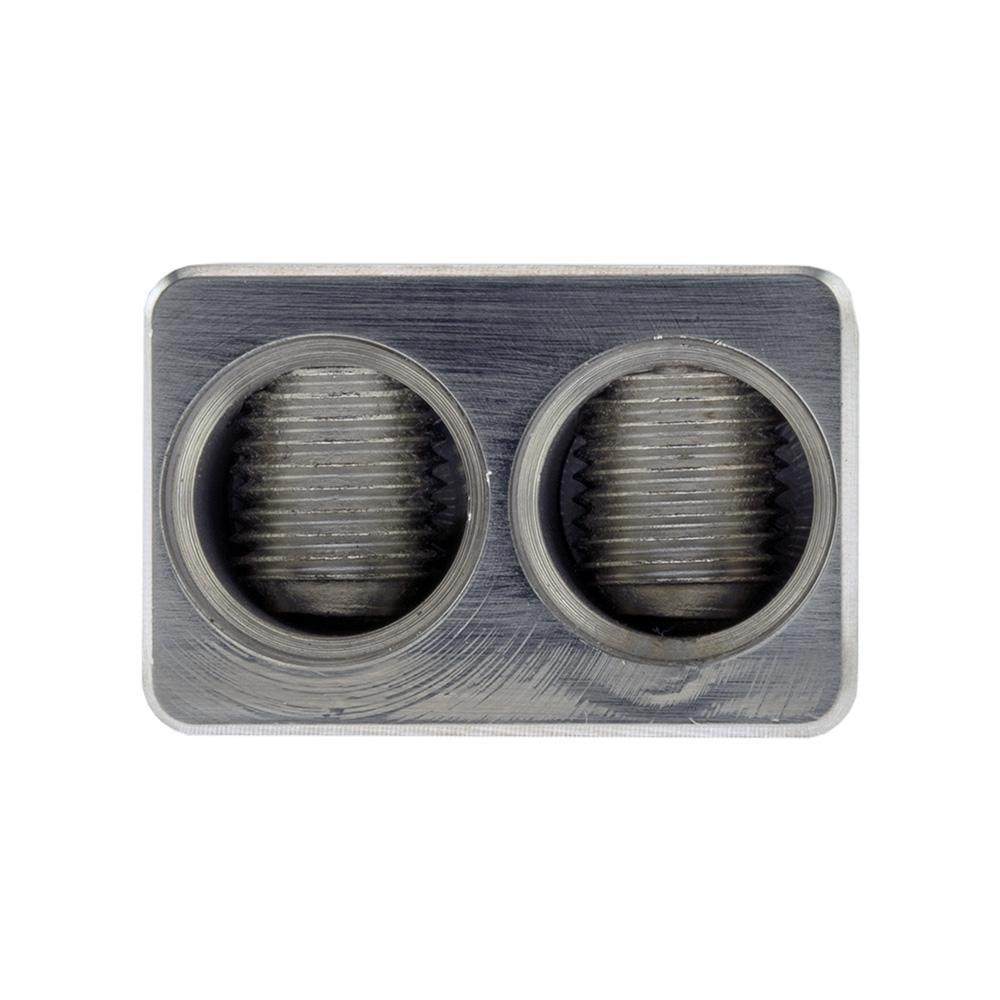 Dual 1/0-GA to 1/0-GA Amp Input Reducers with Offset Stub.
