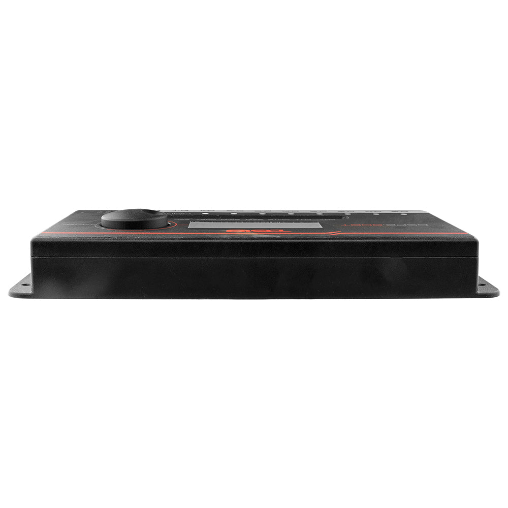 2-Channel In and 8-Channel Out Digital Sound Processor (DSP) with Bluetooth and LCD Screen.