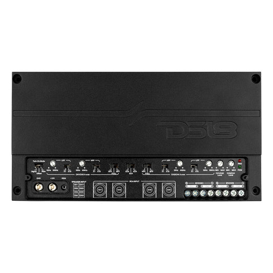 Deluxe 4-Channel Compact Class D Amplifier 4 X 150 Watts Rms @ 4-Ohm.