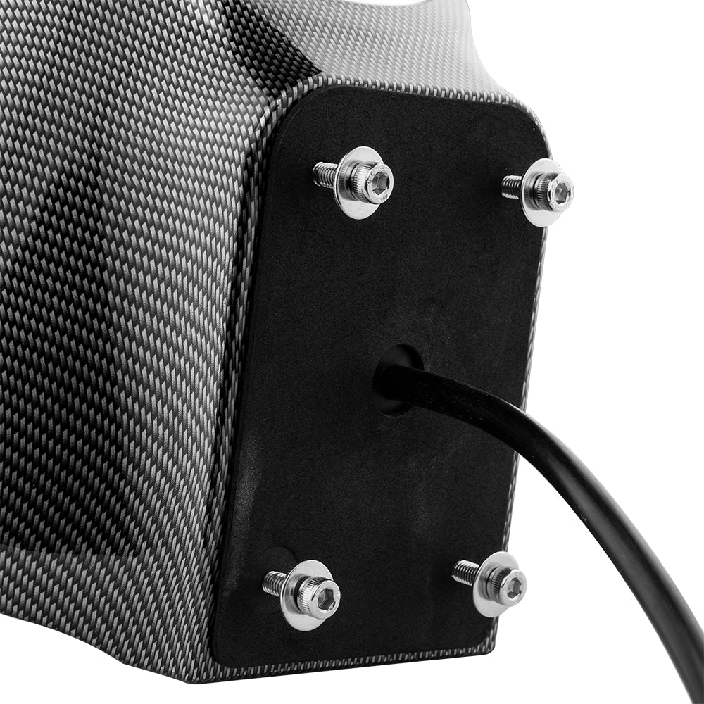 8” Universal Flat Mount Kick Panel Speaker Pod – Jet Skis, Jeeps, Motorcycles – RGB LED Lights.