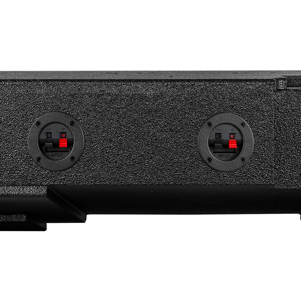 Dual 8" Ported Subwoofer Enclosure For CHEVY Silverado and GMC Sierra Crew Cab 4 Door 14-18.