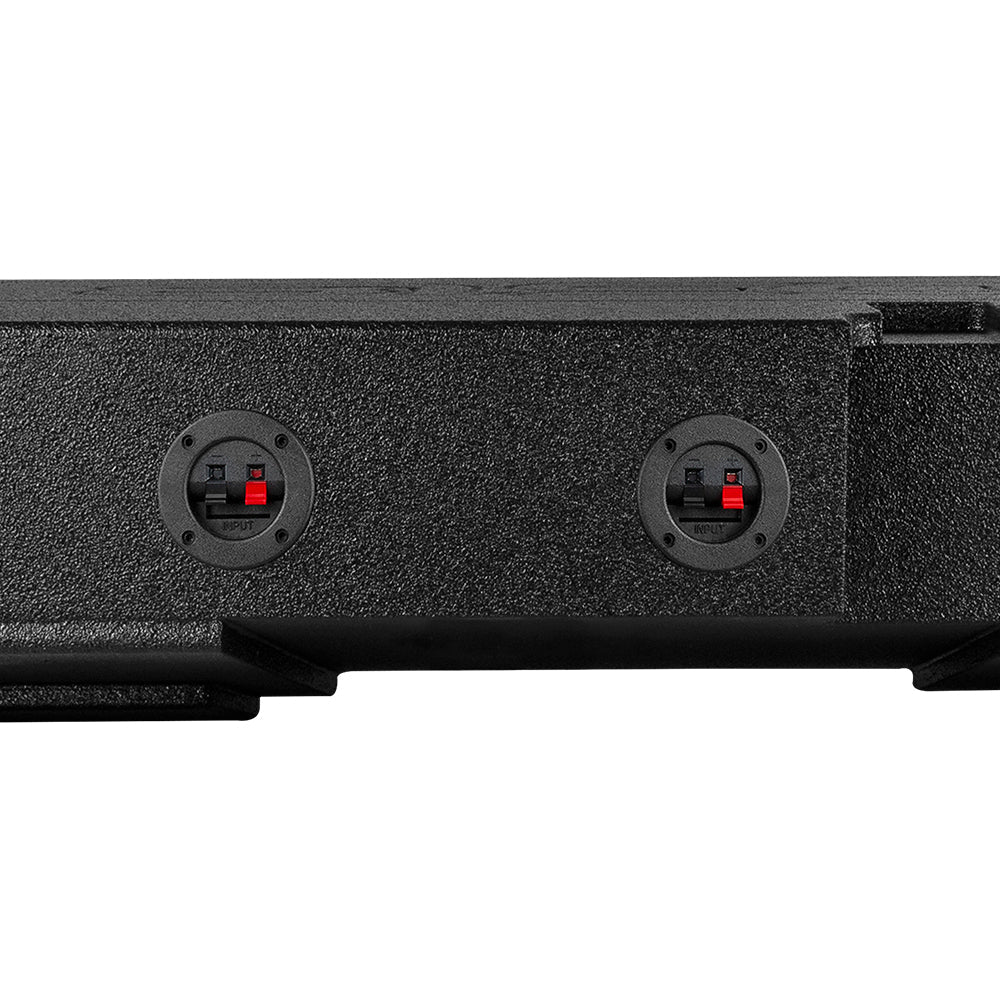 Quad 8" Ported Subwoofer Enclosure For CHEVY Silverado and GMC Sierra Crew Cab 4 Door 14-18.
